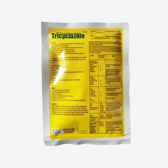 Hóa chất nông nghiệp chất lượng cao Tricyclazole 95% Tc 75% Wp 20% Wp - giải pháp hiệu quả cho vườn trồng hình ảnh 1-description