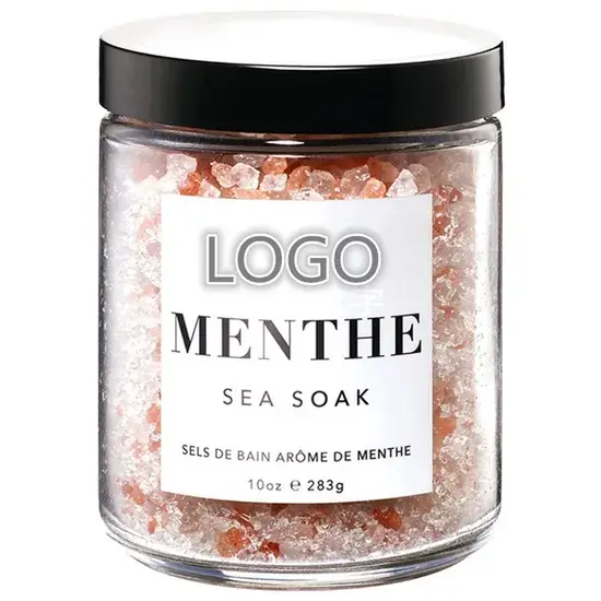 Muối tắm Private Label hương bạc hà - Sản phẩm làm sạch và làm đẹp hình ảnh 1-description