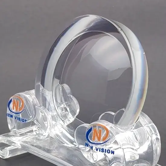 Kính quang học Mr-10 1.67 hoàn thiện màu xám xanh lá cây từ chất liệu nhựa resin hình ảnh 1-description