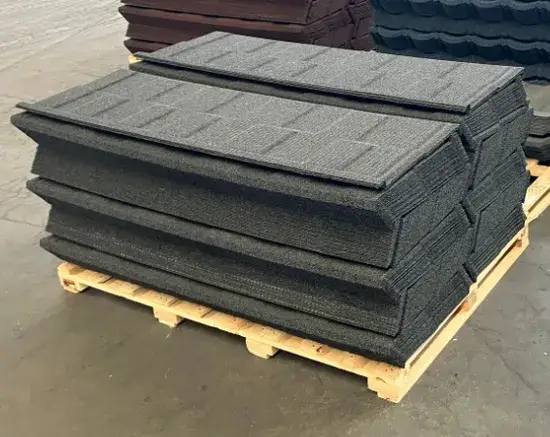 Giải pháp kinh tế cho trang trí mái ngói bằng vật liệu đá phủ thép hình ảnh 1-description