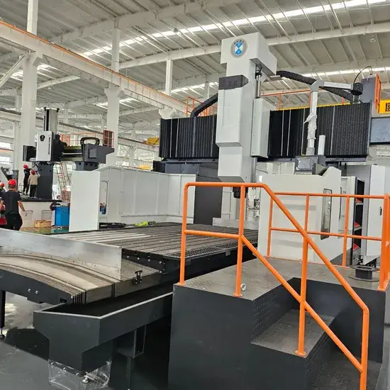 Đài Loan: Công cụ CNC gia công kim loại với Máy phay cột đôi Dawei hình ảnh 1-description