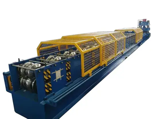Máy tạo hình hàng rào cao tốc Thrie Beam Raintech bằng thép mạ kẽm, giúp tạo hàng rào va chạm chắc chắn hình ảnh 1-description