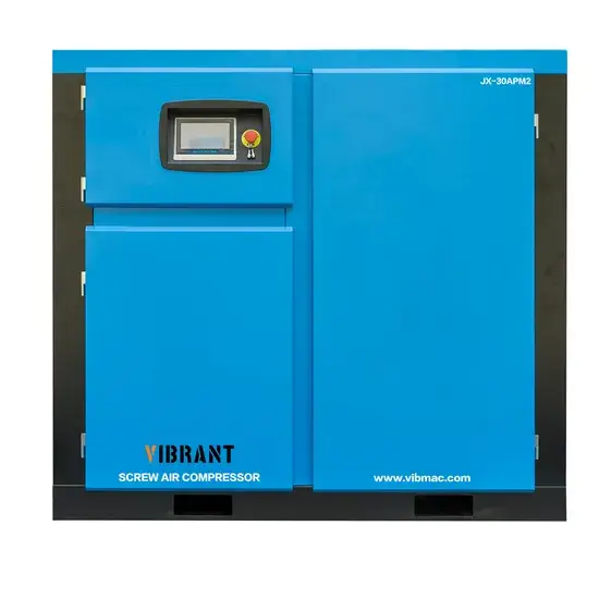Máy nén khí công nghiệp 30HP vít hai cấp với biến tần PM - Giải pháp tiết kiệm năng lượng hình ảnh 1-description