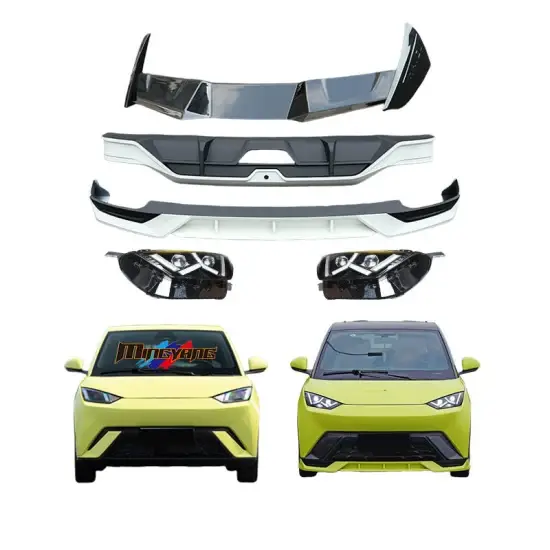 Bộ Phận Cản Trước Xe Hơi Đèn Pha Cánh Lướt cho Byd Seagull Nâng Cấp 2024 hình ảnh 1-description