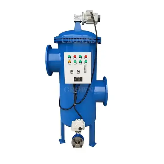 Bộ lọc nước sông và ngầm tự động từ thép không gỉ và thép carbon hình ảnh 1-description