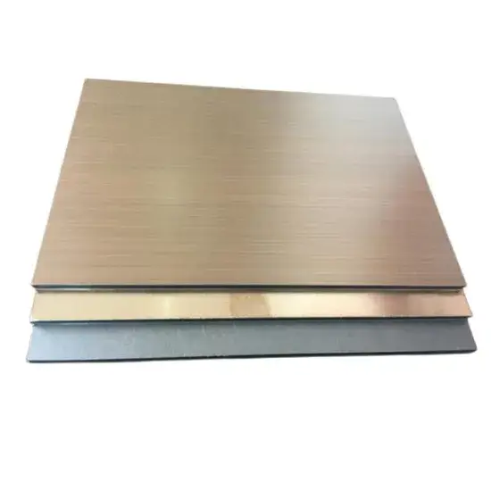Bảng tường composite đồng cho việc trang trí tường ngoài với chất liệu đồng chất lượng cao hình ảnh 1-description