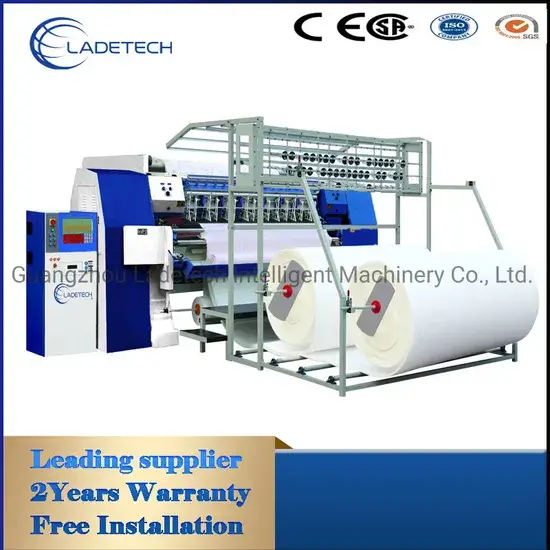 Máy may chần đa kim LDT-JH cho sản xuất đệm lò xo và foam từ nhà máy Trung Quốc hình ảnh 1-description