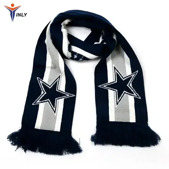 Khăn quàng cổ độc đáo cho người lớn, phong cách bóng đá đan cho các fan câu lạc bộ bóng đá hình ảnh 1-description