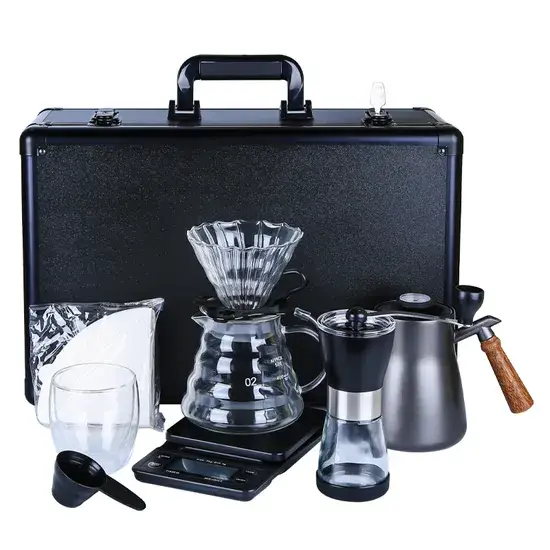 Bộ sản phẩm cao cấp cùng cà phê và trà dành cho giám đốc sành điệu hình ảnh 1-description
