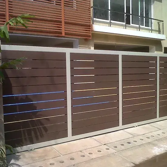 Hệ thống hàng rào composite nhôm chống ảnh hưởng của thời tiết dành cho khu vườn hình ảnh 1-description