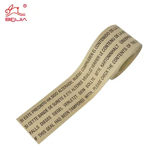 Băng dính công nghiệp in logo chất lượng cao, khả năng kết dính mạnh, sử dụng trên bề mặt kraft hình ảnh 1-description