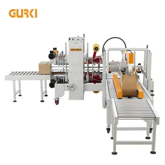 Dây chuyền niêm phong tự động Gurki cho đóng gói thùng carton hình ảnh 1-description