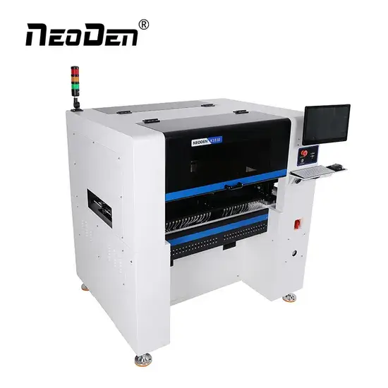 Máy tự động 8 bộ cấp 64 gắp và đặt đầu cho việc lắp ráp PCB hình ảnh 1-description