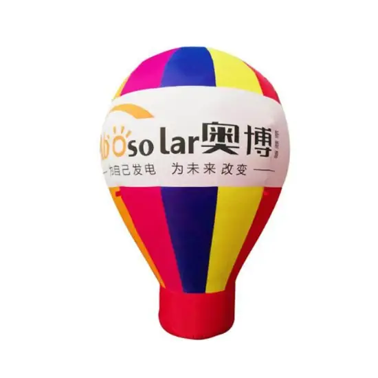 Khinh khí cầu quảng cáo tùy chỉnh, bóng bay quảng cáo khổng lồ, thiết kế bơm hơi độc đáo hình ảnh 1-description