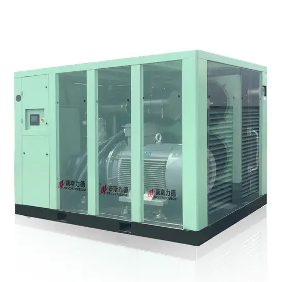 200kw Máy nén khí vít khô - Giải pháp năng lượng tiết kiệm cho hệ thống máy nén khí công nghiệp hình ảnh 1-description