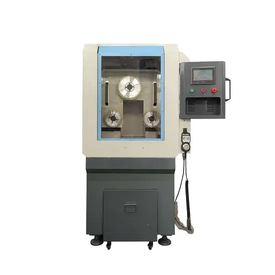 Thiết bị tiên tiến: Máy cắt kính quang học K9 sử dụng công nghệ CNC dây kim cương hình ảnh 1-description