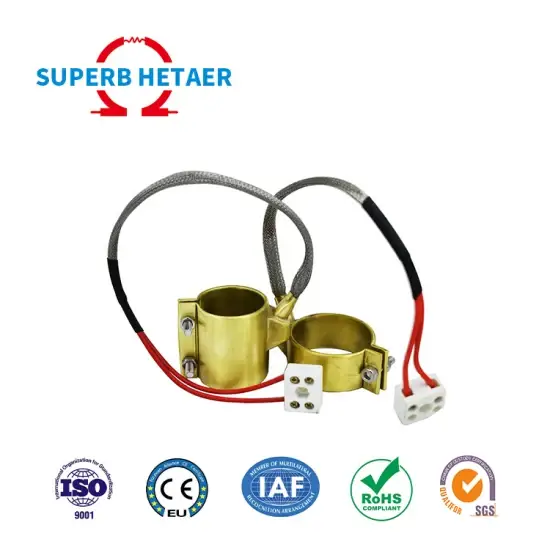 Bộ gia nhiệt cuộn vòi máy ép nhựa - Băng đồng chất lượng cao hình ảnh 1-description