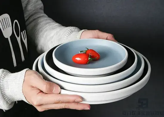 Bộ đồ ăn cao cấp melamine, phụ kiện ăn uống tốt cho sức khỏe, nhẹ nhàng và sang trọng hình ảnh 1-description