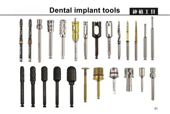Công cụ cấy ghép răng Implant – Giải pháp hiệu quả cho phẫu thuật cấy ghép răng hình ảnh 1-description