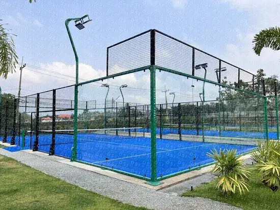 Bộ sân tennis paddle Osi, sân padel Wpt và sân padel cỏ nhân tạo - Lựa chọn tốt nhất cho việc chơi cancha de padel hình ảnh 1-description