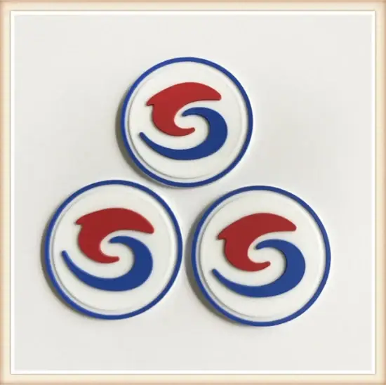 Chất lượng cao: sản xuất nhãn badge PVC nổi 3D từ cao su silicone hình ảnh 1-description