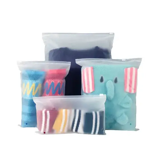 Túi đựng quần áo bằng zip nhựa chất lượng cao hình ảnh 1-description