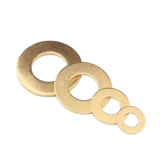 Gioăng đồng tùy chỉnh với độ chính xác cao - Sản phẩm phẳng đồng thau chất lượng hình ảnh 1-description