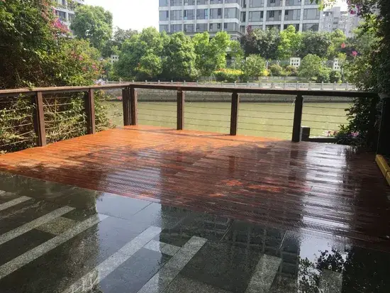Nhà máy đồng cung cấp sàn gỗ tre decking nhà tre Philippines hình ảnh 1-description