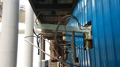 Hệ thống giám sát nhiệt độ cao cho lò nung (Góc) với động cơ chịu nhiệt độ cao hình ảnh 1-description