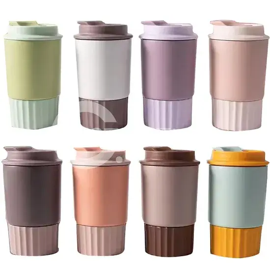 350ml Bình nước thép không gỉ dành cho du lịch bộ đường dài, có vỏ bọc chắc chắn hình ảnh 1-description