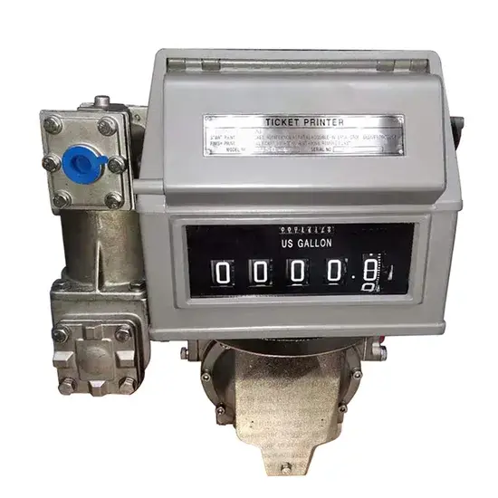 Đồng hồ đo lưu lượng dầu diesel số có bộ đếm cơ khí - Lựa chọn chính xác cho việc đo lượng dầu hình ảnh 1-description