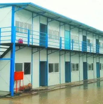 Nhà tiền chế đẳng cấp với vật liệu thép nhẹ, tiết kiệm, kiểu K, một tầng hình ảnh 1-description