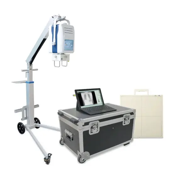 Thiết bị y tế thú y: Máy chụp X-quang di động kỹ thuật số tiện lợi hình ảnh 1-description