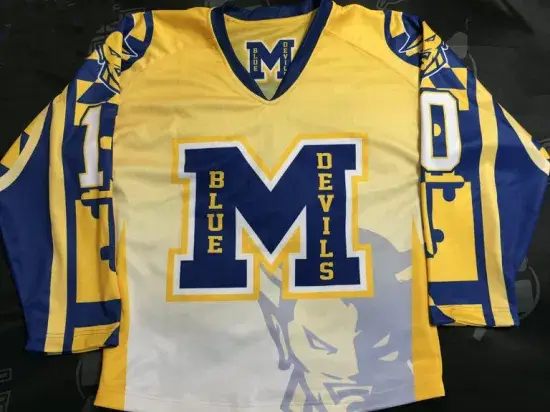 Vải polyester chất lượng cao cho đồng phục lacrosse in chuyển nhiệt hình ảnh 1-description