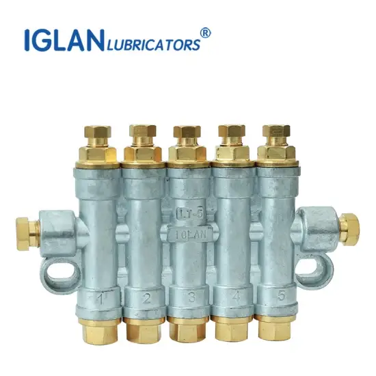 Bộ phân phối dầu mỡ tách biệt Iglan Lt-5 cho hệ thống bôi trơn - Công nghệ hiện đại hình ảnh 1-description