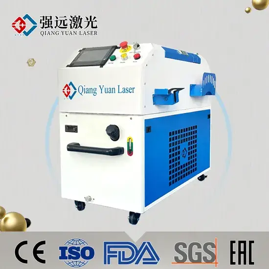 Máy làm sạch ống kim loại bằng công nghệ laser điều chỉnh công suất 2000W hình ảnh 1-description