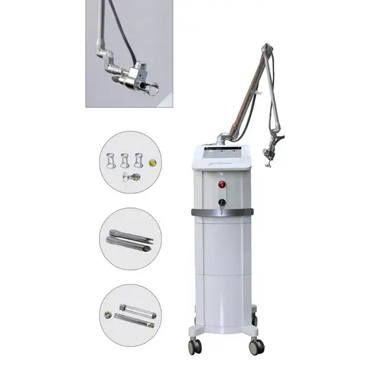 Máy CO2 Laser phân đoạn phục hồi da, làm mờ nếp nhăn, và sửa chữa vết rạn da với dịch vụ OEM uy tín hình ảnh 1-description