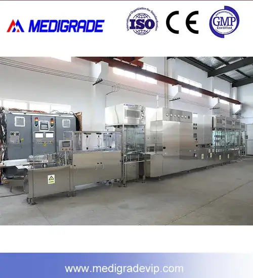 Dây chuyền làm đóng kín chất lỏng vô trùng - Máy chiết rót tiên tiến hình ảnh 1-description