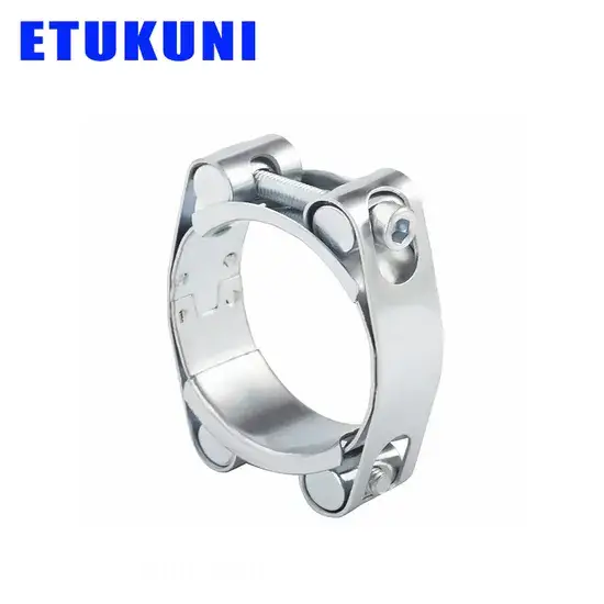 Bu lông đôi kẹp ống nặng từ nguồn thép không gỉ 304 - Dụng cụ kết nối ống chất lượng cao hình ảnh 1-description