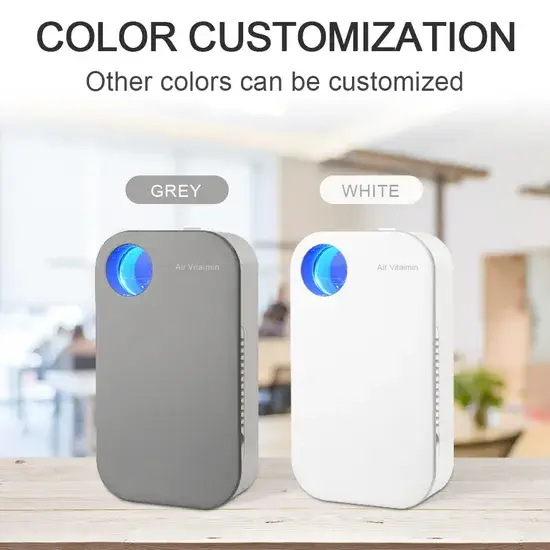 Bộ lọc không khí di động với công nghệ ion hóa, loại bỏ khói và mùi không khí, phích cắm Mỹ hình ảnh 1-description