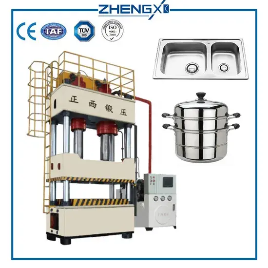 Máy Ép Kim Loại Hình Chóp Sử Dụng Dầu, Công Suất 800 Tấn Bốn Cột hình ảnh 1-description