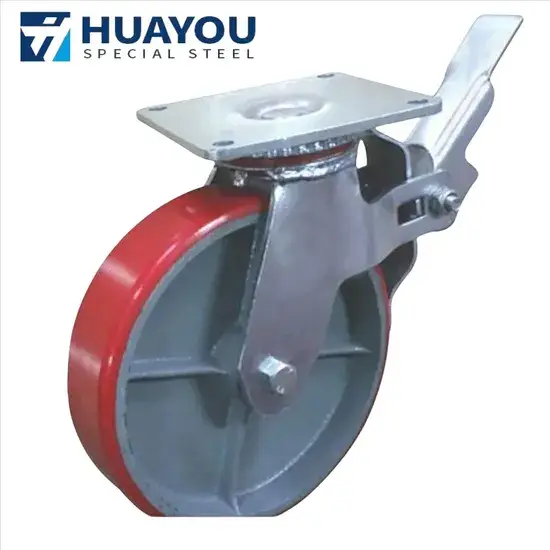 Bánh xe đỡ giàn giáo chất lượng cao làm từ chất liệu PU hình ảnh 1-description