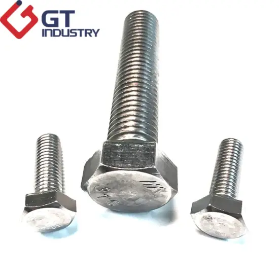 Bộ lục giác Monel 400 Nus N04400 2.4360 DIN933 DIN931 chất lượng hình ảnh 1-description