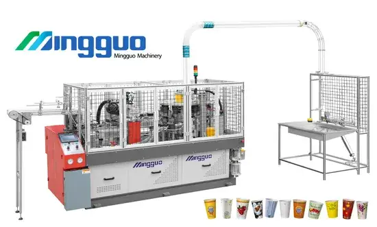 Máy làm cốc giấy tự động cho sản xuất cốc giấy dùng một lần hình ảnh 1-description