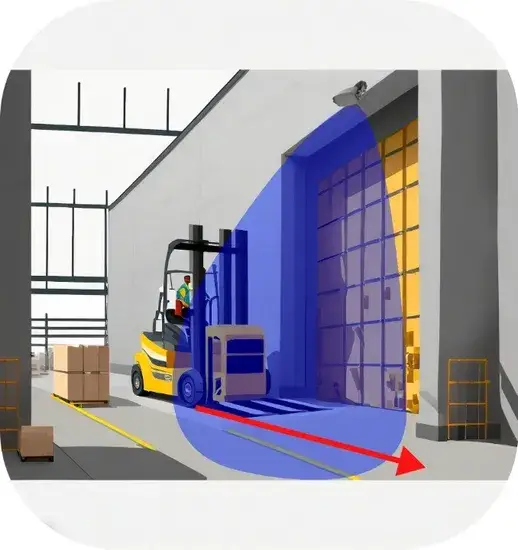 Công nghệ cảm biến radar dành cho việc mở cửa gara hai cánh hình ảnh 1-description