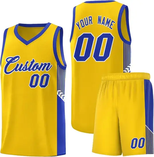 Bộ quần áo tập luyện cá nhân hóa cho nam/thiếu niên, áo phông jersey kết hợp quần shorts thể thao hình ảnh 1-description