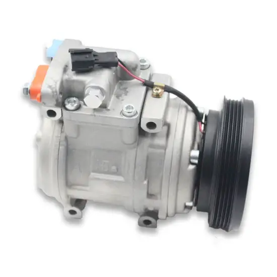 Máy nén điều hòa không khí 12V cho máy xúc Doosan Daewoo 22086013A và 22086013b hình ảnh 1-description
