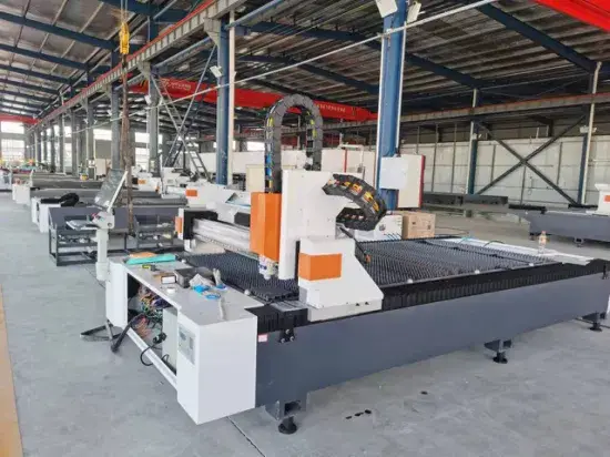 Máy cắt kim loại với công nghệ laser sợi gantry tiên tiến, đảm bảo độ chính xác cao hình ảnh 1-description