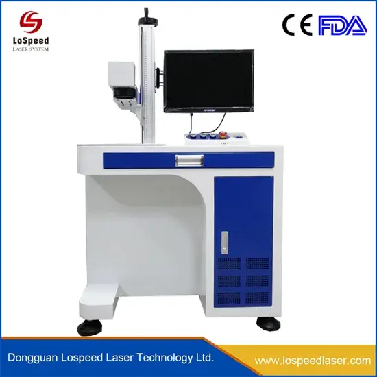 Máy khắc laser sợi không cần bảo trì và không tiêu hao vật tư - Sản phẩm tên công ty kết nối với máy tính hình ảnh 1-description