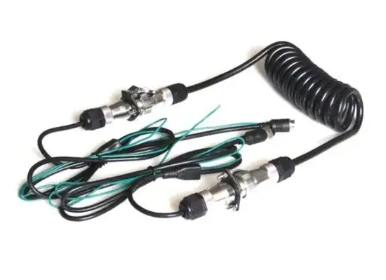 Cáp kết nối camera lùi cho xe RV 5 chân, dễ dàng sử dụng cho xe tải, xe kéo, xe cắm trại và xe buýt hình ảnh 1-description